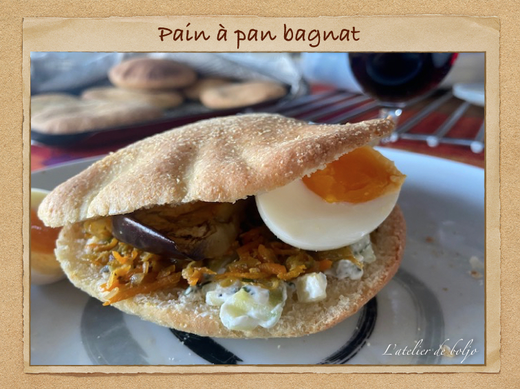 Хлеб для Pan Bagnat и гарнир мой путь