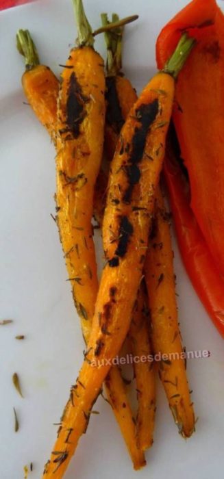 Морковь на гриле — auxdelicesdemanue