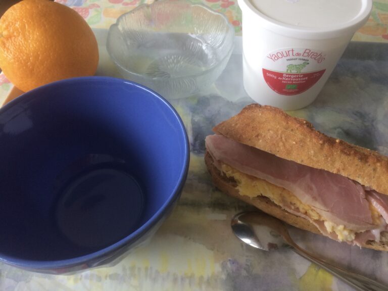 Хороший завтрак перед походом