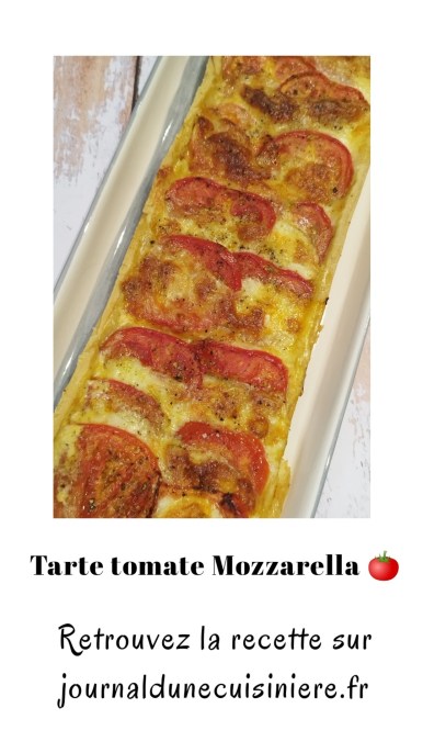 Пикантный пирог с помидорами и моцареллой — Дневник повара